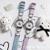 Reloj Periférico Miffy de Venta Caliente Reloj de Examen para Escuela Primaria y Secundaria Reloj de Cuarzo de Dibujos Animados para Estudiante Femenina Reloj de Pulsera para Niñas Regalo