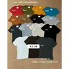 Yuanxi-2026 Outono Nova Camiseta Elegante Simples com Etiqueta nas Costas, Versátil Slim Fit, Ombro Reto, Manga Curta 266304