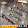 Cuchillo, Tenedor y Cuchara Desechables Estilo Occidental Juego de Tres Piezas Tenedor para Bistec y Ensalada Vajilla de Mesa para Pasteles y Postres Juego Separado Engrosado