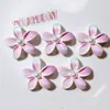 Accesorios de Resina Decoraciones DIY Dijes para Zapatos Pegatinas para Botellas de Agua Accesorios para el Cabello de Niños Cubiertas para Popotes Pegatinas Flores de Perlas a Cuadros