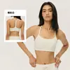 Sutiã esportivo de alta qualidade com elasticidade 6-way para mulheres, com bojos fixos, design sexy em Y nas costas, sutiã de yoga, roupa íntima fitness para Pilates