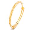 Pulsera de Oro Aluvial, Gypsophila, Joyería de Alta Gama para Mujer, Pulsera de Oro de Imitación, Pulsera de Cobre de Larga Duración, Accesorios de Simulación