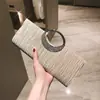 Bolso de Noche de Lujo Ligero, Bolso de Mano Versátil para Vestido, Bolso de Mano de Socialité, Bolso Pequeño Japonés Incrustado con Diamantes, Bolso Cruzado con Cadena