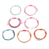 Pulseras Bohemias Creativas Antiguas Europeas y Americanas Transfronterizas Pulseras de Ola Personalizadas Tejidas con Conchas y Cuentas de Arroz Pulseras de Amor