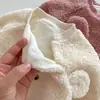 Sudadera Gruesa con Forro de Polar para Bebé Ropa de Invierno Cálida para Bebés y Niños Pequeños Unisex Sudadera de Imitación de Borrego Linda