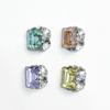 Broca de pila para arte de uñas K9 de alta calidad sin fondo, estallido, ángulo recto largo, lujo ligero, comodín, cristal púrpura, bola de diamante para arte de uñas, accesorios acabados