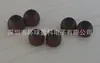 Cubierta de audífono intrauditivo de dos colores negro rojo silicona cabeza de bala tapón de audífono intrauditivo universal cabeza de silicona multicolor venta al por mayor