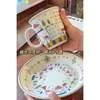 Juego de Tazas de Café Retro Jingdezhen Taza Cerámica Pequeña Europea Creativa Set de Té de la Tarde Pastoral Flor