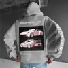 Comercio Exterior 2025 Serie de Coches con Estampado Nuevo Transfronterizo Sudadera con Capucha de Logotipo de Coche Europeo y Americano Venta al por Mayor Dropshipping