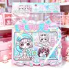 Rebirth Soy Princesa Idol Libro de Pegatinas para Vestir Niña Juego Educativo DIY Juguete Libro Tranquilo para Niños
