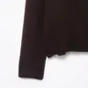 Fabricantes Mayoristas de Ropa para Mujer Transfronterizos 2025 Nuevo Estilo Europeo y Americano Diseño de Jersey Holgado Elegante Chaqueta de Punto
