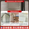 Painéis de carbono em travertino requintados para showrooms de edifícios comerciais, painéis de parede decorativos de fundo de parede interna com padrão de pedra claro de alta definição