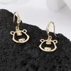Aretes Casuales Nicho Elegantes de Alta Gama Aguja de Plata S925 Zircón para Mujer Exquisitos Aretes de Perlas Clips para Orejas Sin Perforar