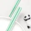 Palillos para Uso Doméstico, Un Palillo por Persona, Saludables Estilo Macarrón, Palillos de Aleación para Comer por Separado, Alta Calidad, Diseño de Una Pieza
