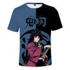 Mingcall Hui fábrica de prendas de roble juego impresión 3D camiseta de manga corta para adulto