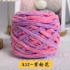Cachecol de tricô de fio de gelo lã tricô tricô à mão presente lã grossa gancho gancho de sapato pantufas pulseira boneca