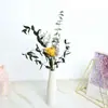 Ramo de flores secas rosa eucalipto Bola Dorada flor real ins fresco cerámica simple decoración del hogar adornos DIY