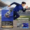 Conjunto de entrenamiento de fitness de manga larga Jihua Zhonggong, conjunto de 7 piezas de chaqueta y pantalones deportivos transpirables de secado rápido para primavera y otoño