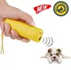 Repelente ultrasónico para perros de doble cabezal, portátil, para perros, entrenador y antiladridos.