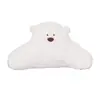 Cojín de asiento de coche de dibujos animados, con diseño de oso de peluche, proporciona una sensación lujosa, es antideslizante y ofrece una funda de asiento de coche creativa y cómoda