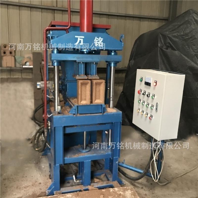 乐高积木粘土砖机双孔互锁砖设备多功能液压粘土砖机3.JPG