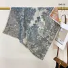 Pañuelo de Cuello Verde Menta Estilo Mambo Retro, Pañuelo Cuadrado con Ambiente de Principios de Primavera, Modelo Nuevo 2026, Accesorio de Bufanda de Alta Gama