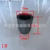 Crisol de Grafito Conteniendo Carburo de Silicio Horno Eléctrico Industrial Horno de Frecuencia Media Olla de Fundición de Metales Crisol de Aluminio Cobre Hierro Plata Acero