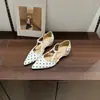Chuyuji Sapatos Mary Jane de Moda Francesa com Bolinhas e Bico Fino para Mulheres 2026 Nova Versão Coreana Sapatos de Fivela Únicos