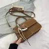 Bolso de Mano Cuadrado Pequeño de Bloques de Color de Moda 2026, Bolso de Hombro de Nicho para Viajes Diarios, Bolso Cruzado Versátil, Bolso de Mujer de Alta Gama