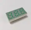 Tubo Digital de 3 LEDs Dígito 0,8600000000000001 polegada Dígito Cola Verde Luz Verde Superfície Cinza Tubo Digital Tubo Digital LED Display