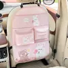 Bolsa de Armazenamento para Encosto de Banco de Carro, Bolsa de Pendurar no Carro, Protetor Anti-Chute, Armazenamento Traseiro no Carro, Lixeira para Crianças, Porta-Lenços