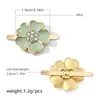 Zapatos de Mujer con Adornos Florales Tridimensionales, Hebillas de Zapato Estilo Chanel, Inserciones de Pedrería Negras en Forma de Corazón, Hebillas Decorativas para Zapatos de Niños, Accesorios de Flor para Zapatos
