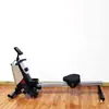 Máquina de Remo para Uso en Casa, Máquina de Remo con Control Magnético, Ejercicio Abdominal, Equipo de Fitness Deportivo para Interiores, Ejercicio Aeróbico de Coordinación Mano-Pie para Todo el Cuerpo