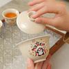 Regalo Juego Pequeño de Juego de Té Kung Fu de Cerámica, Tazas de Té, Tetera, Juego Completo para Uso Doméstico, Juego de Tazón para Preparar Té, Logotipo Personalizado