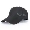 Nova Boné de Baseball de Malha Respirável de Verão Masculino, Viseira de Proteção Solar, Boné com Aba para Esportes ao Ar Livre, Chapéu Moderno de Secagem Rápida
