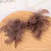 Super Fada Atmosfera Suave Grande Flor de Pena Acessórios para Penteado DIY Artesanal Versátil Bolsa Pegador Acessórios para Roupa