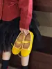 Sapatos Infantis Coloridos de Primavera Transfronteiriços, Sapatos de Couro para Bebês, Sapatos de Princesa para Meninas, Sapatilhas de Bebê de Boca Rasa
