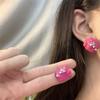 Brincos de Zircônia Flor Colar Feminino Design de Alto Nível Nicho Colar de Pérolas Elegante Corrente para Clavícula Acessórios