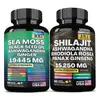 Transfronterizo en stock venta caliente Amazon cápsula de algas marinas cápsulas de algas marinas fábrica de origen personalizado OE M