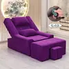 Sofá para Salón de Uñas y Pestañas, Sillón Reclinable, Tina para Pies, Pedicura, Limpieza de Oídos, Baño, Cama de Masaje para Pies, Sofá de Masaje para Pies, Cama de Masaje Eléctrica