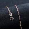 Collares de Joyería Transfronteriza, Joyería Coreana de Alta Gama para Mujeres, Cadena de Ola de Agua, Accesorios Antiempañamiento, Ventas Directas y al Mayoreo de Fabricantes