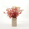 Venta de liquidación: Hojas de Eucalipto Artificiales de 4 Cabezas y 16 Ramas para Decoración Casera DIY, Arreglos Florales, Exhibición en Mesa de Comedor y Vegetación