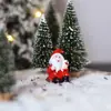 Adornos navideños creativos decoración del hogar manualidades de resina muñeca diy micro paisajismo accesorios de material para botella de vidrio
