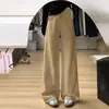 Pantalones de maternidad, estilos de primavera y otoño, corte holgado, jeans versátiles de pierna ancha, nuevos pantalones casuales rectos de otoño 2026