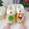 Chinelos de Pelúcia Fofos de Natal para Casa Quentes Confortáveis Desenho Animado Fofo Estilo Casal Homens Mulheres Essencial de Inverno