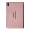Adecuado para nueva funda protectora plana Huawei MatePad11 de 11 pulgadas con patrón de lichi, soporte, funda de cuero plegable doble, funda protectora