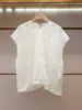 Shenzhen Nanyou Ropa Fina de Mujer Verano Nuevo Estilo Francés Elegante Casual Adelgazante Camisa de Encaje Top para Mujer