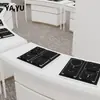 Yayu Counter de Joyería de Alta Gama Bandeja de Exhibición de Joyería Bandeja de Almacenamiento de Joyería Oro K Platino Bandeja para Anillos Collares Joyas