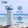 Caneca Térmica Tyeso Nova Grande Capacidade Alça Pote Esportivo Simples e Conveniente Viagem ao Ar Livre Copo para Beber Diretamente
