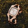 Nuevo 2024 cansnow Cuarteto de Correa Retorcida Reloj Pequeño Europeo, Americano y del Sudeste Asiático Reloj Pulsera Más Vendido para Mujeres
